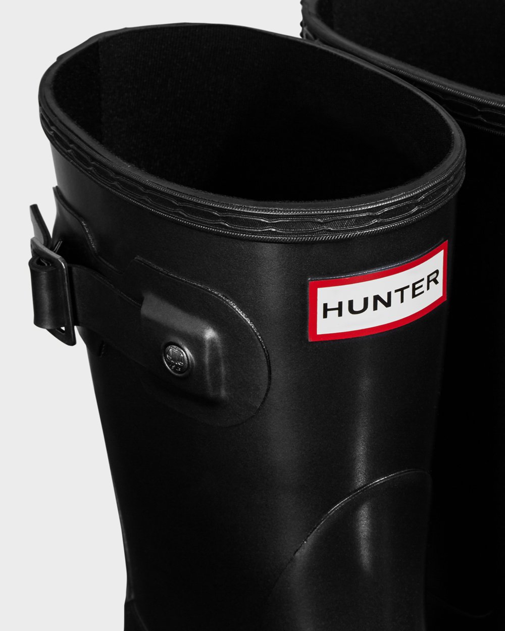 Hunter Mujer Original Pearlized - Botas de Lluvia Negras - 306-JOAWTE